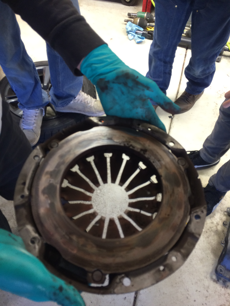 Pressure plate may have gotten warm a couple times